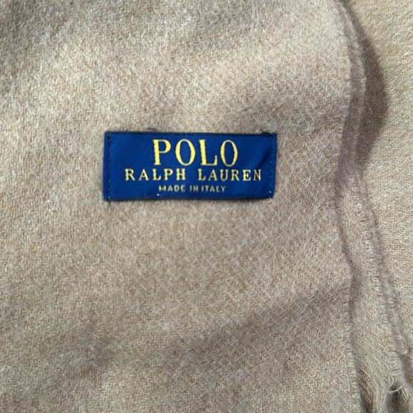 Polo Ralph Lauren cashmere scarf - Picture 3 of 3